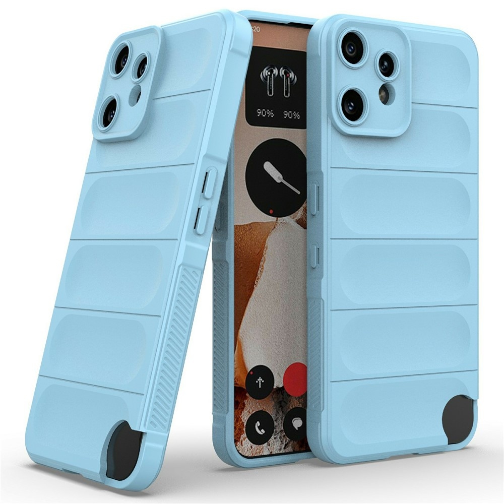 Rugg odolný gelový obal na Nothing CMF Phone 2 Pro - světlemodrý