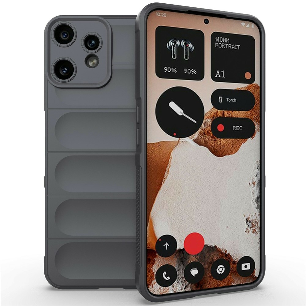 Rugg odolný gelový obal na Nothing CMF Phone 2 Pro - tmavěšedý