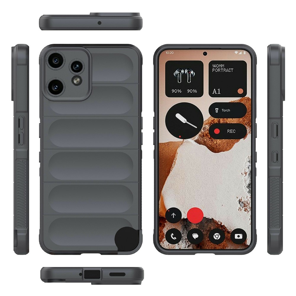 Rugg odolný gelový obal na Nothing CMF Phone 2 Pro - tmavěšedý