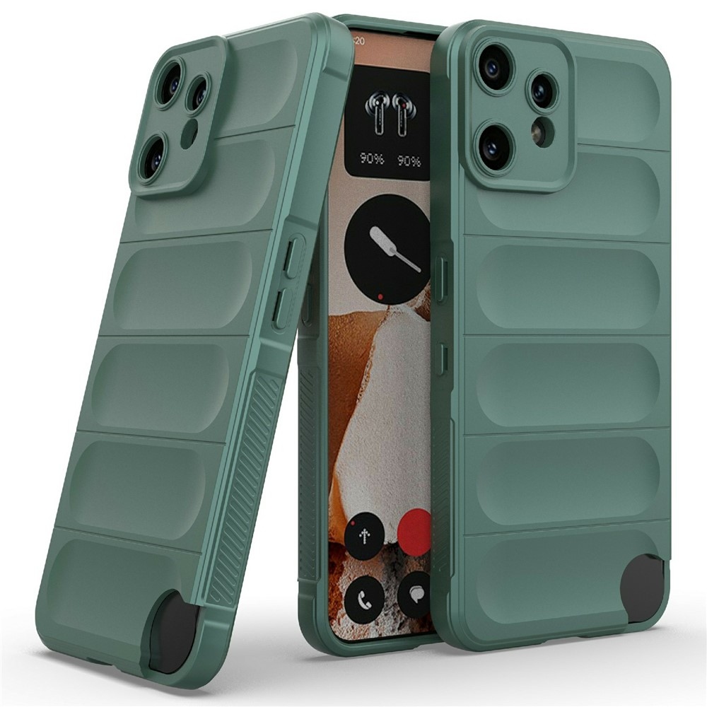 Rugg odolný gelový obal na Nothing CMF Phone 2 Pro - zelený