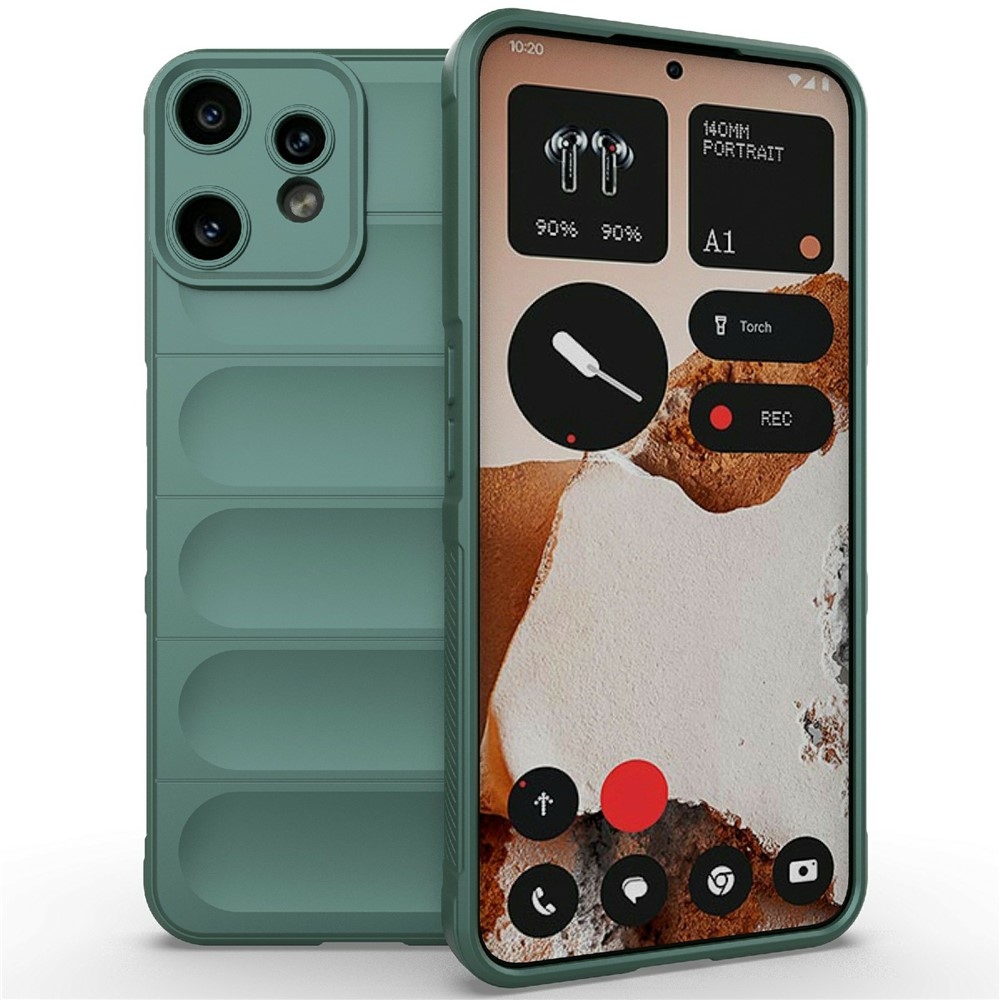 Rugg odolný gelový obal na Nothing CMF Phone 2 Pro - zelený