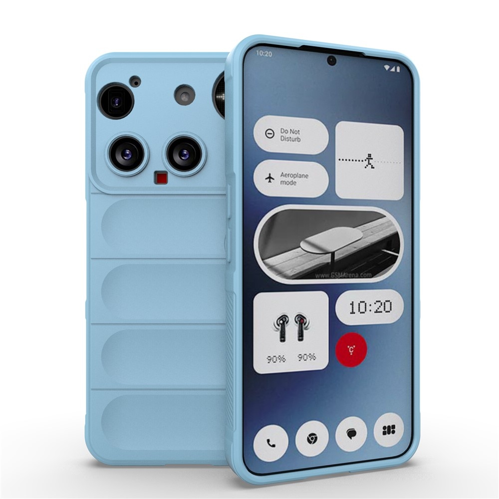 Rugg odolný gelový obal na Nothing Phone (3) 5G - světlemodrý