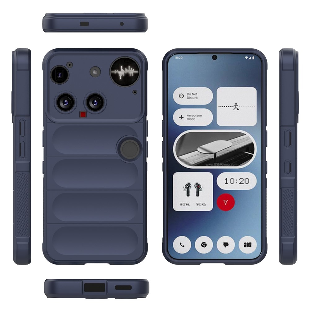 Rugg odolný gelový obal na Nothing Phone (3) 5G - tmavěmodrý