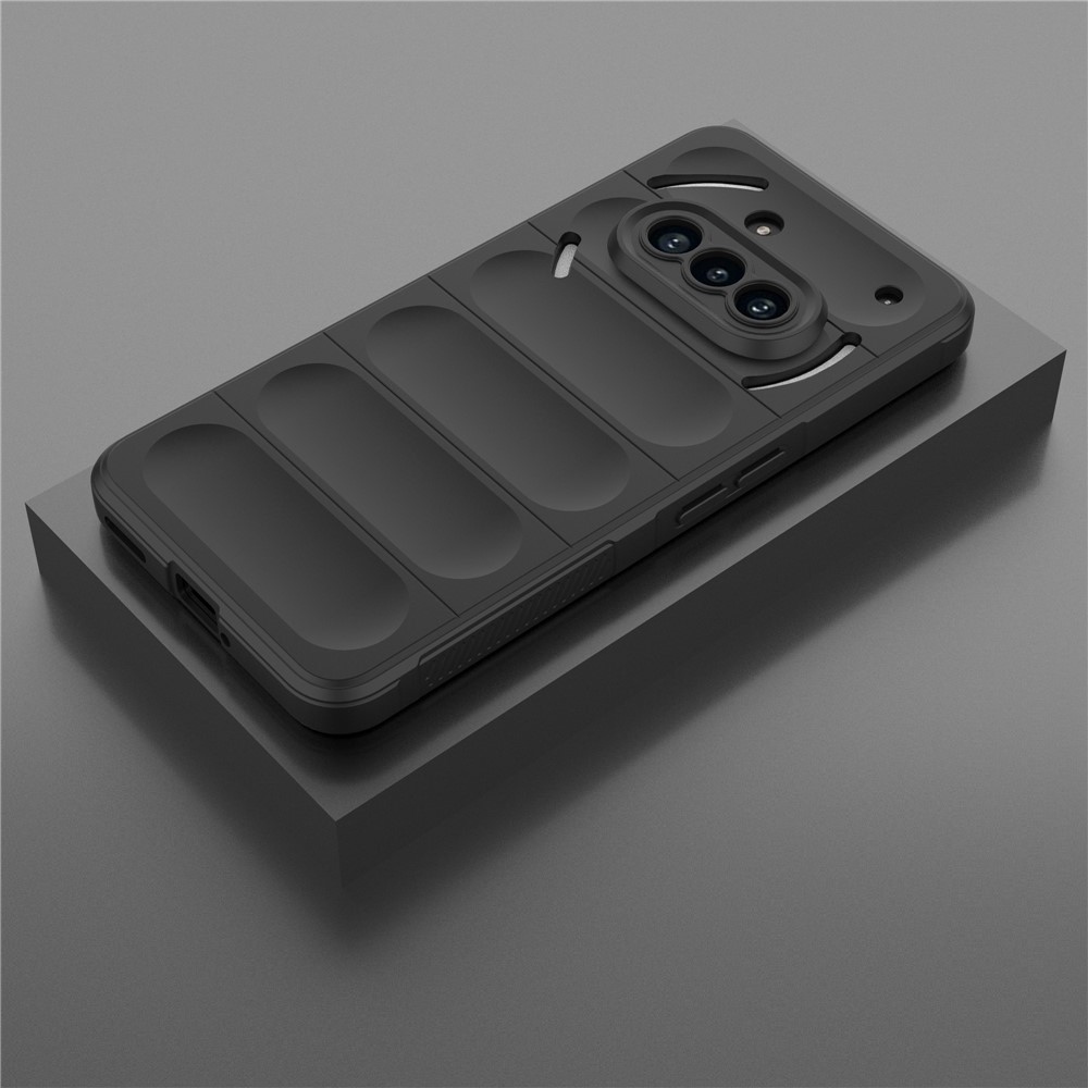 Rugg odolný gelový obal na Nothing Phone (3a) - černý