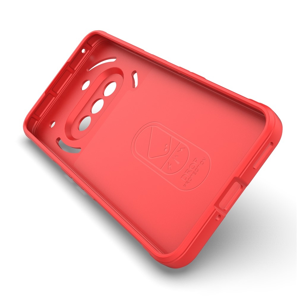 Rugg odolný gelový obal na Nothing Phone (3a) - červený