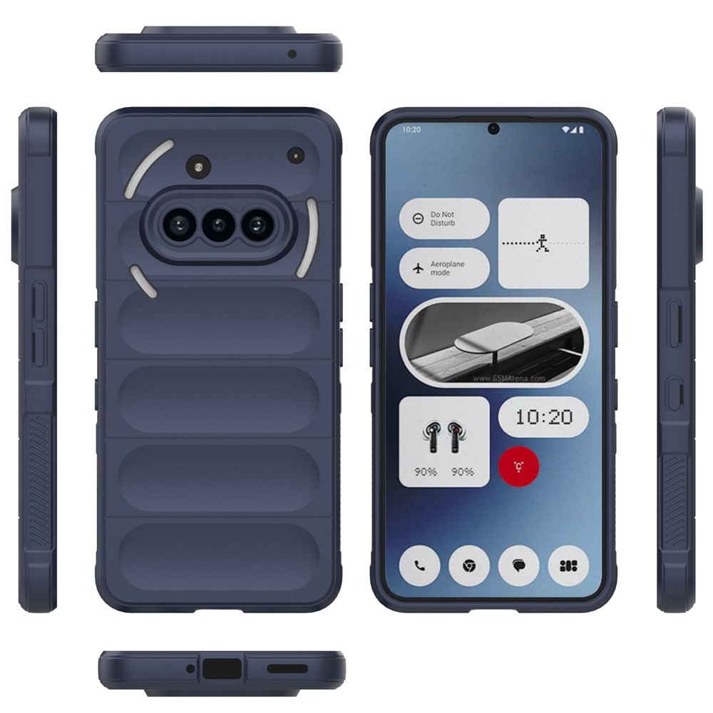 Rugg odolný gelový obal na Nothing Phone (3a) - tmavěmodrý