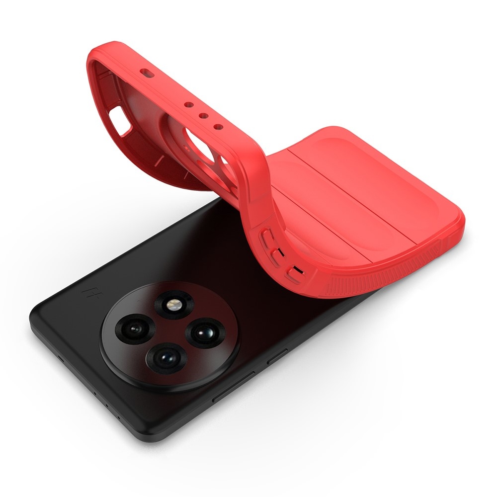 Rugg odolný gelový obal na OnePlus 13 - červený