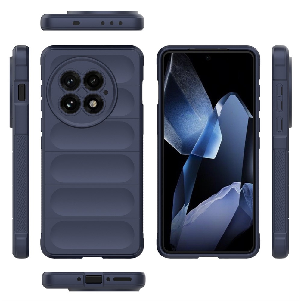 Rugg odolný gelový obal na OnePlus 13 - tmavěmodrý