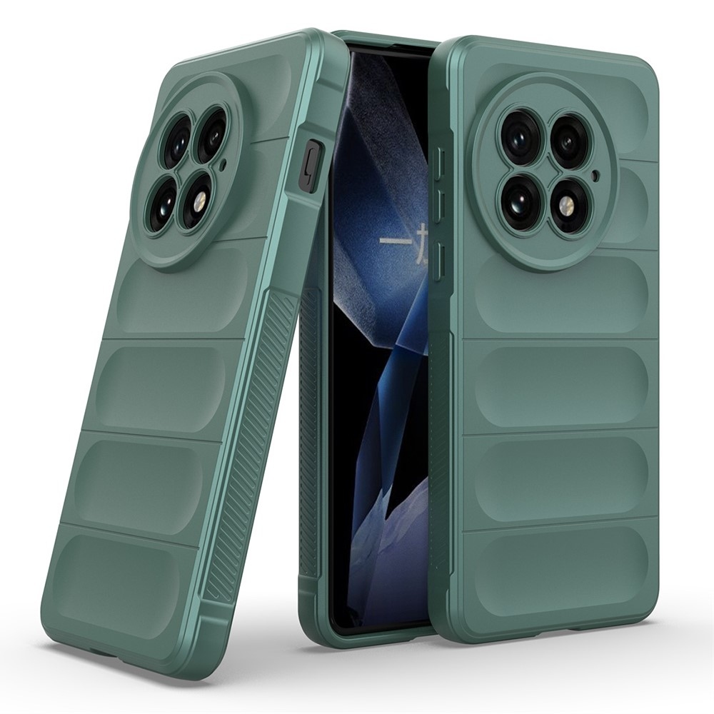 Rugg odolný gelový obal na OnePlus 13 - zelený