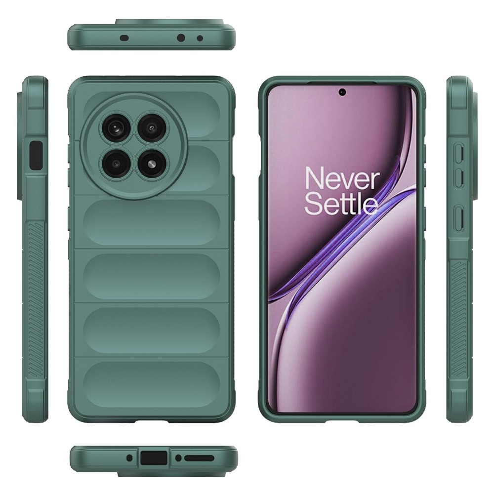 Rugg odolný gelový obal na OnePlus 13R 5G - zelený