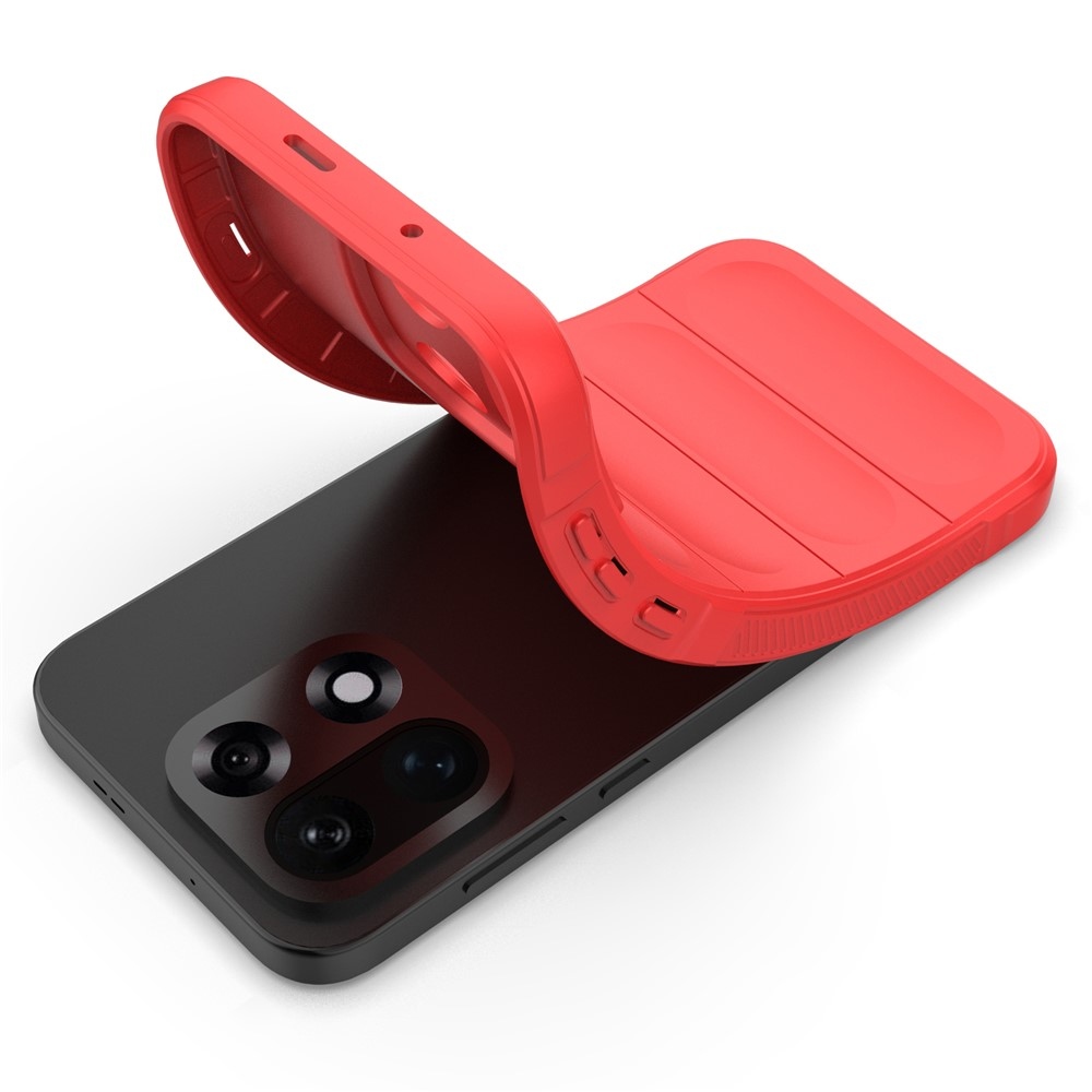 Rugg odolný gelový obal na OnePlus 15 5G - červený