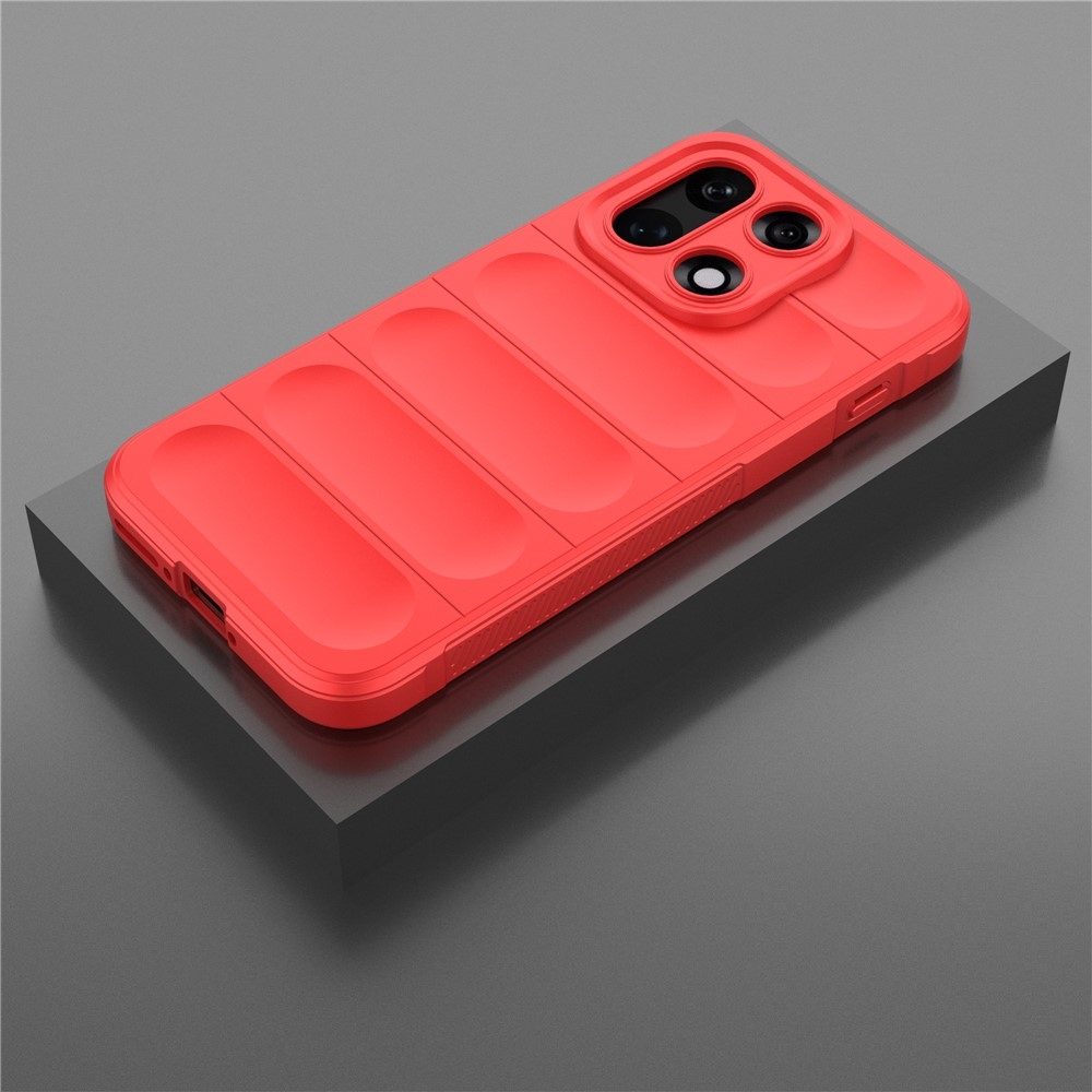 Rugg odolný gelový obal na OnePlus 15 5G - červený