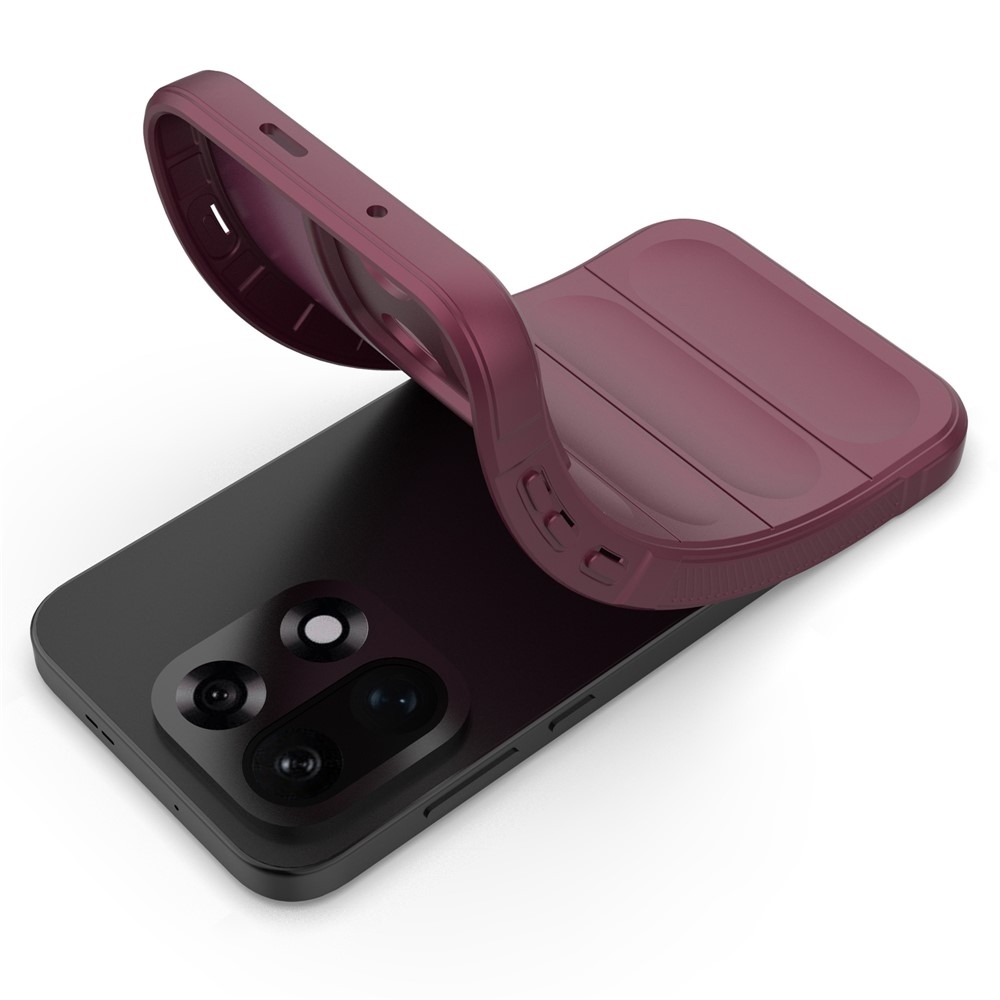 Rugg odolný gelový obal na OnePlus 15 5G - vínový