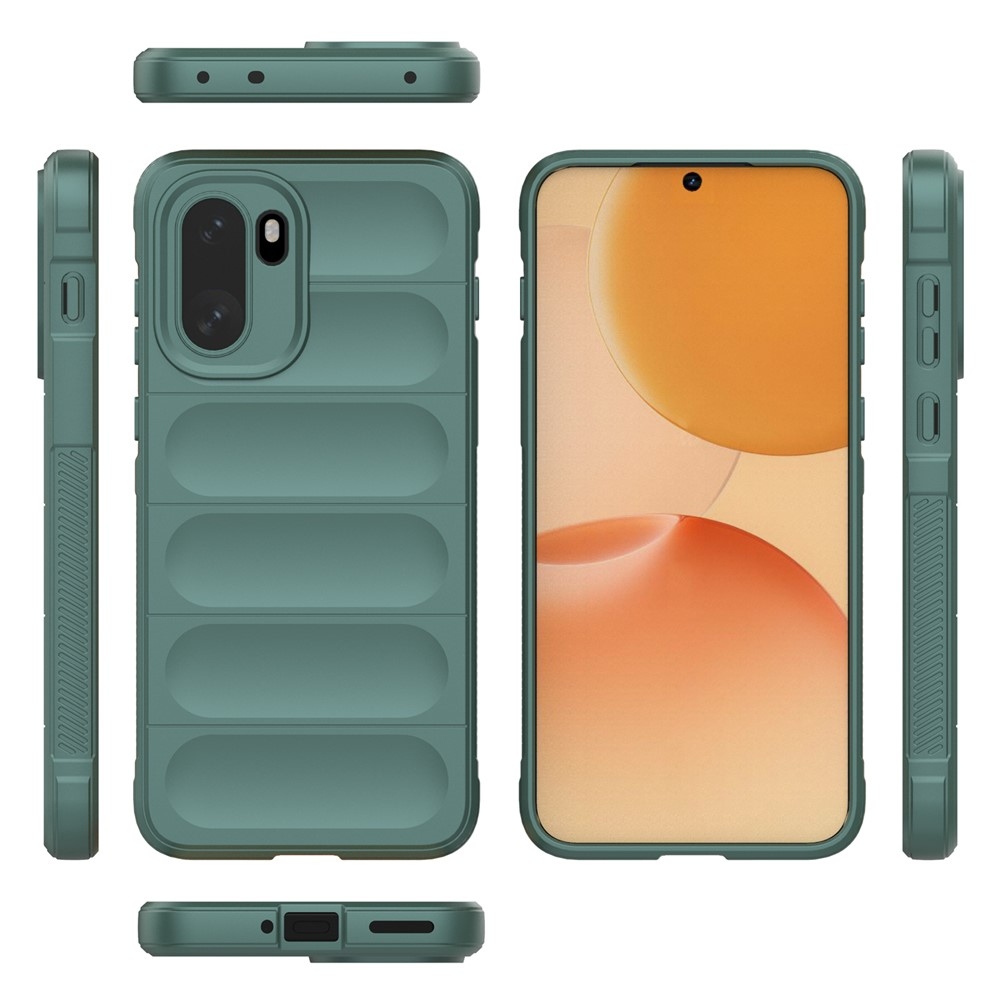 Rugg odolný gelový obal na OnePlus 15R 5G - zelený