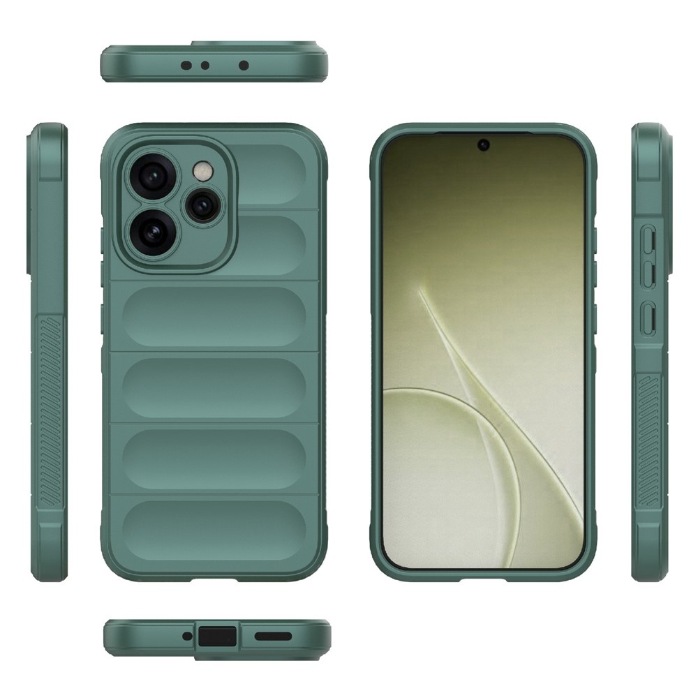 Rugg odolný gelový obal na Oppo Reno 15 Pro 5G - zelené