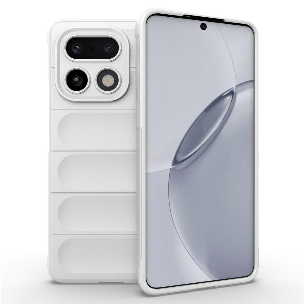 Rugg odolný gelový obal na Realme 16 Pro+ 5G - bílý