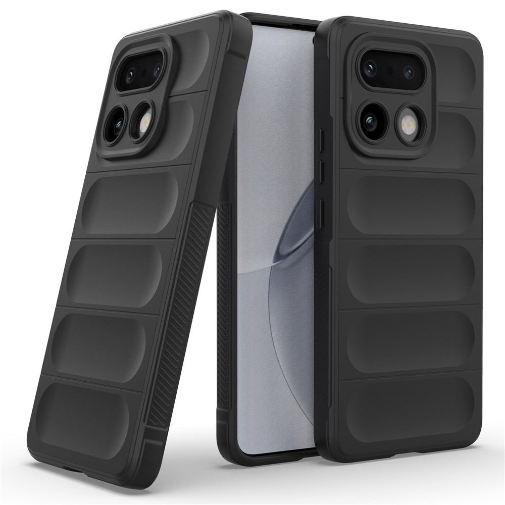 Rugg odolný gelový obal na Realme 16 Pro+ 5G - černý