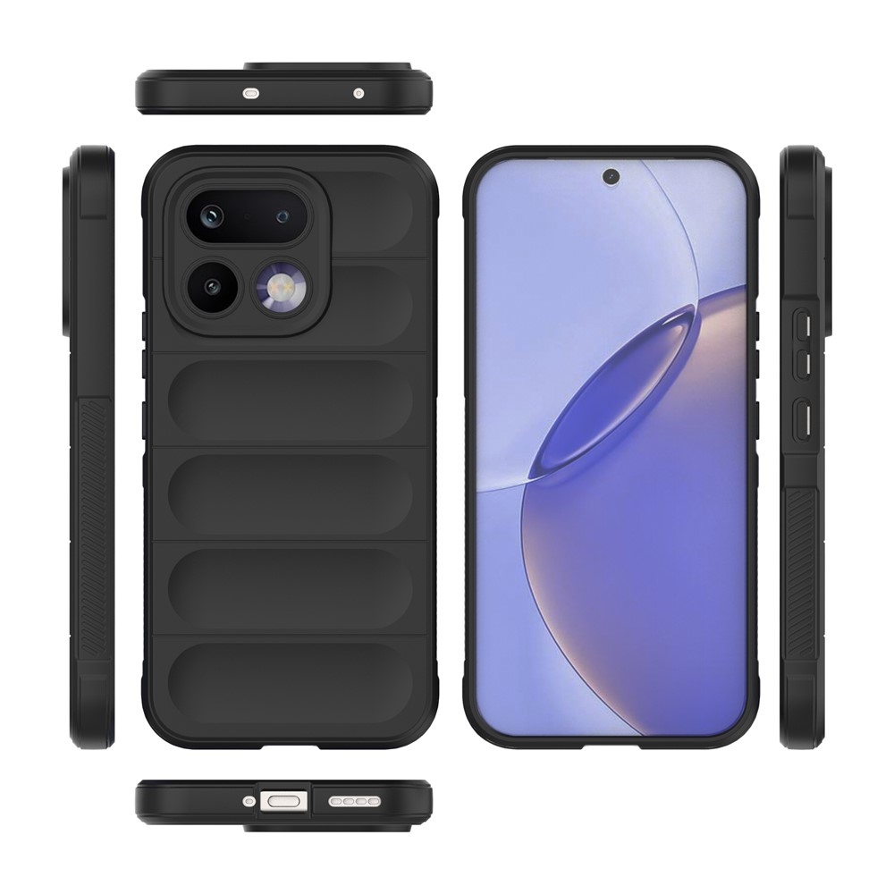 Rugg odolný gelový obal na Realme 16 Pro 5G - černý