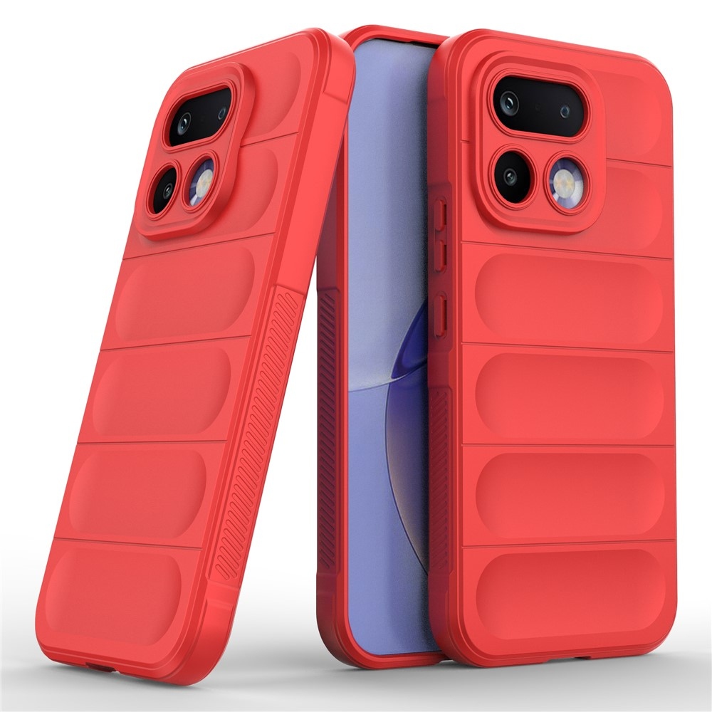 Rugg odolný gelový obal na Realme 16 Pro 5G - červený