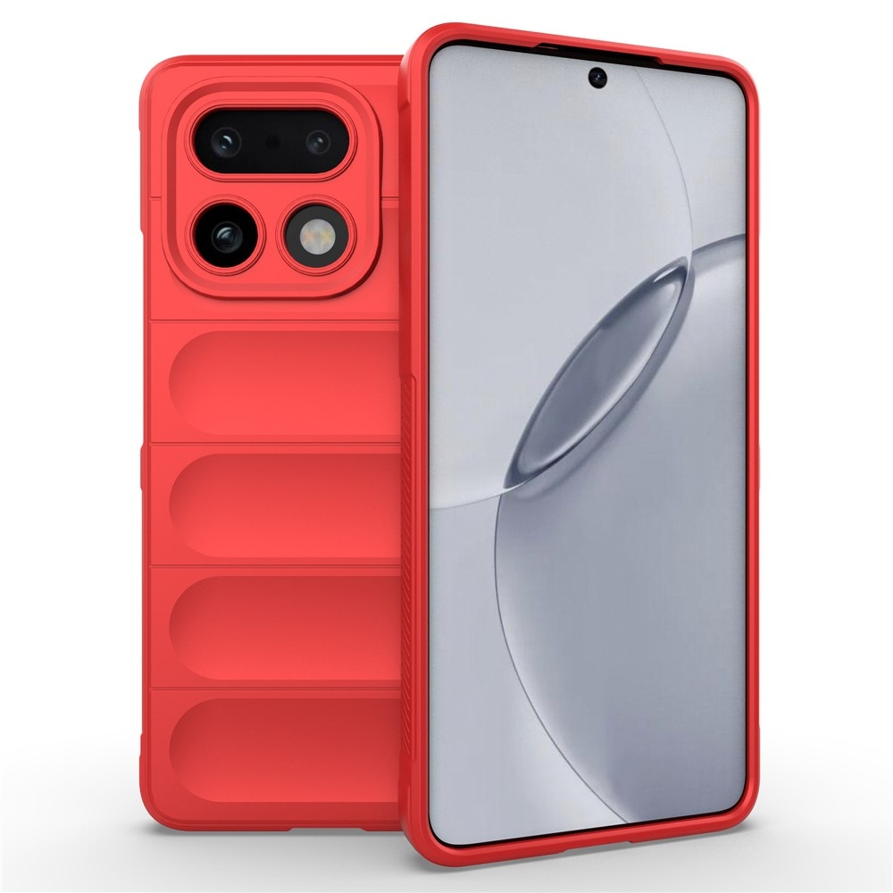 Rugg odolný gelový obal na Realme 16 Pro+ 5G - červený