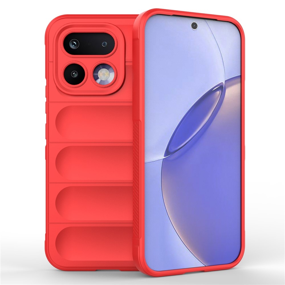 Rugg odolný gelový obal na Realme 16 Pro 5G - červený