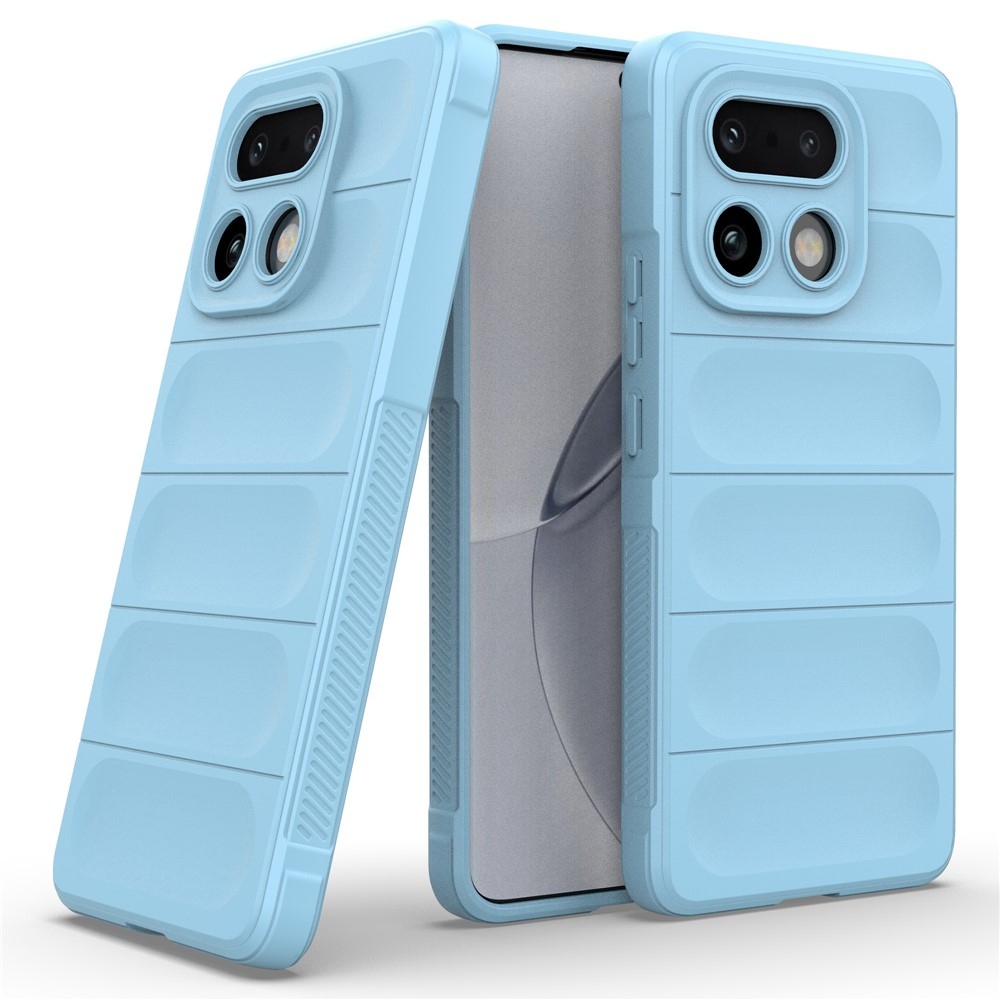 Rugg odolný gelový obal na Realme 16 Pro+ 5G - světlemodrý