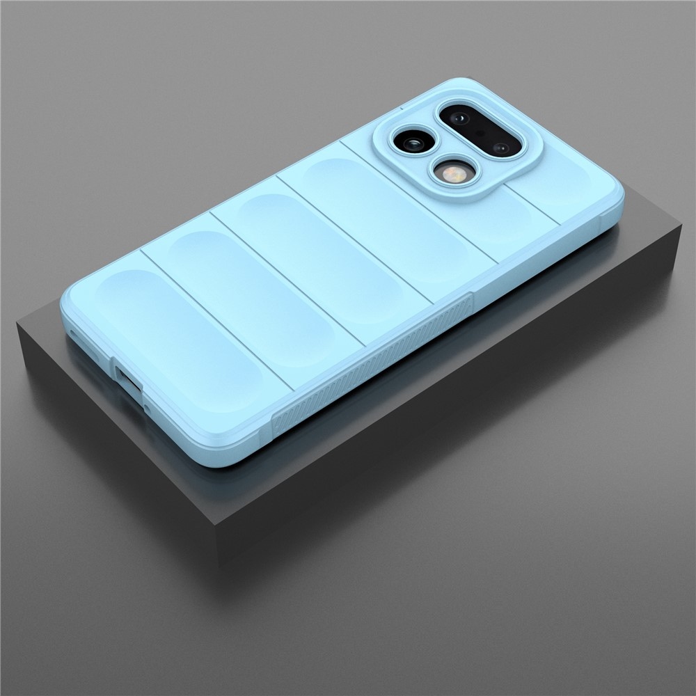 Rugg odolný gelový obal na Realme 16 Pro+ 5G - světlemodrý