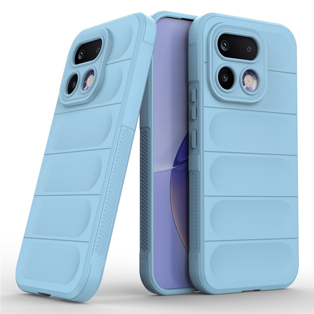 Rugg odolný gelový obal na Realme 16 Pro 5G - světlemodrý