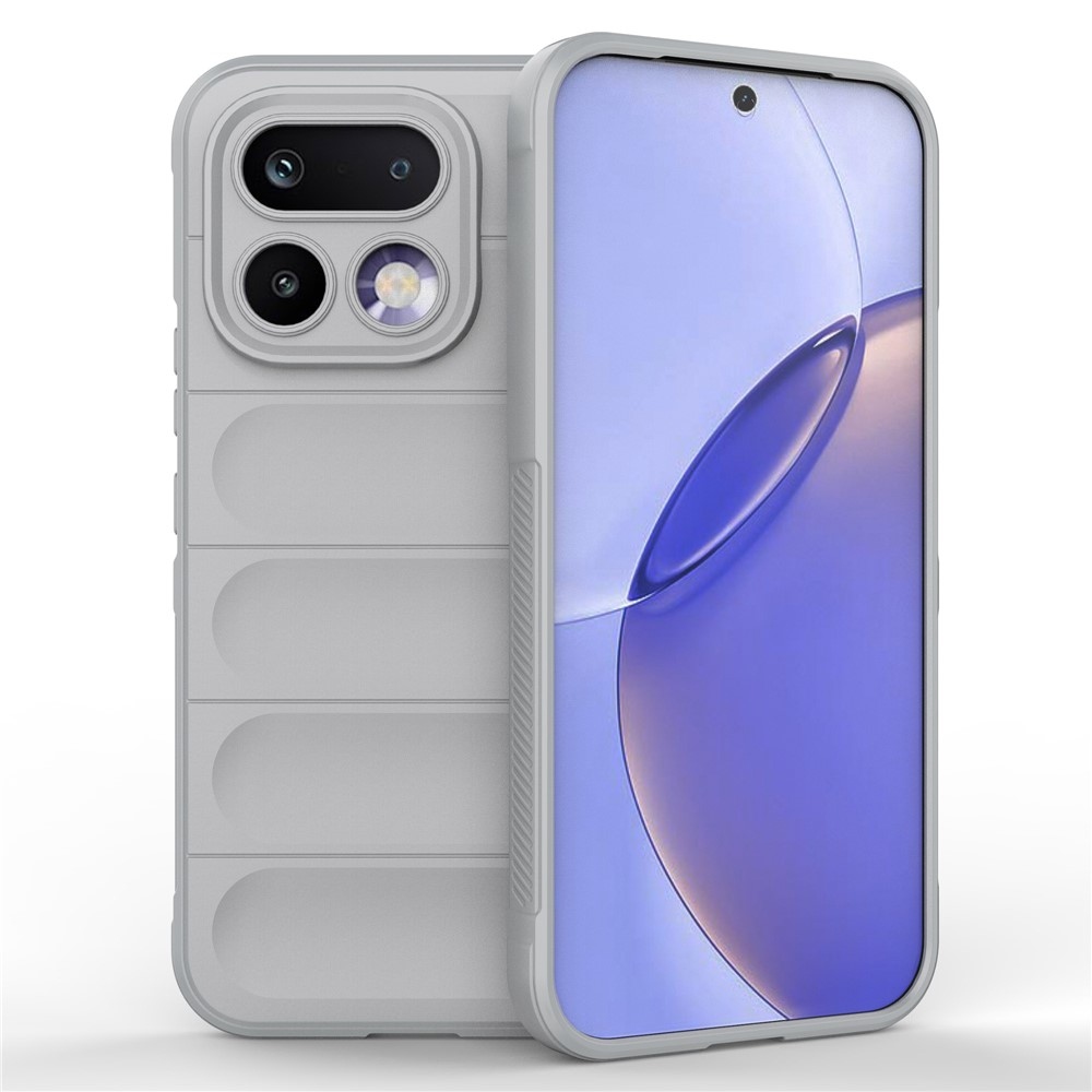 Rugg odolný gelový obal na Realme 16 Pro 5G - světlešedý