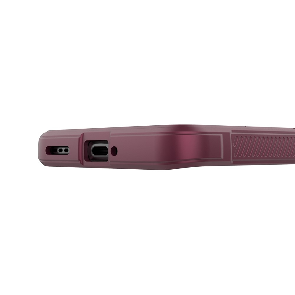 Rugg odolný gelový obal na Realme 16 Pro+ 5G - vínový