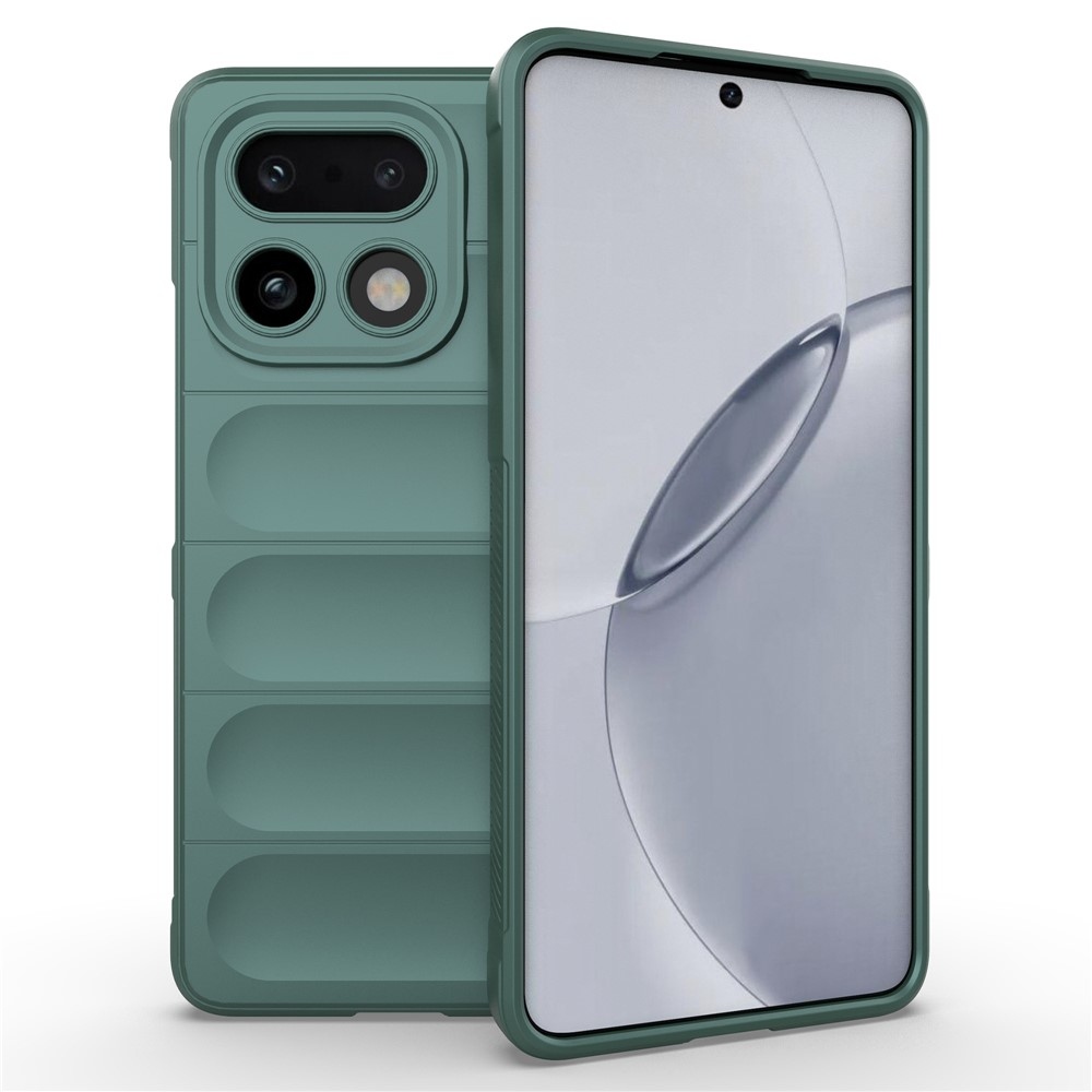 Rugg odolný gelový obal na Realme 16 Pro+ 5G - zelený