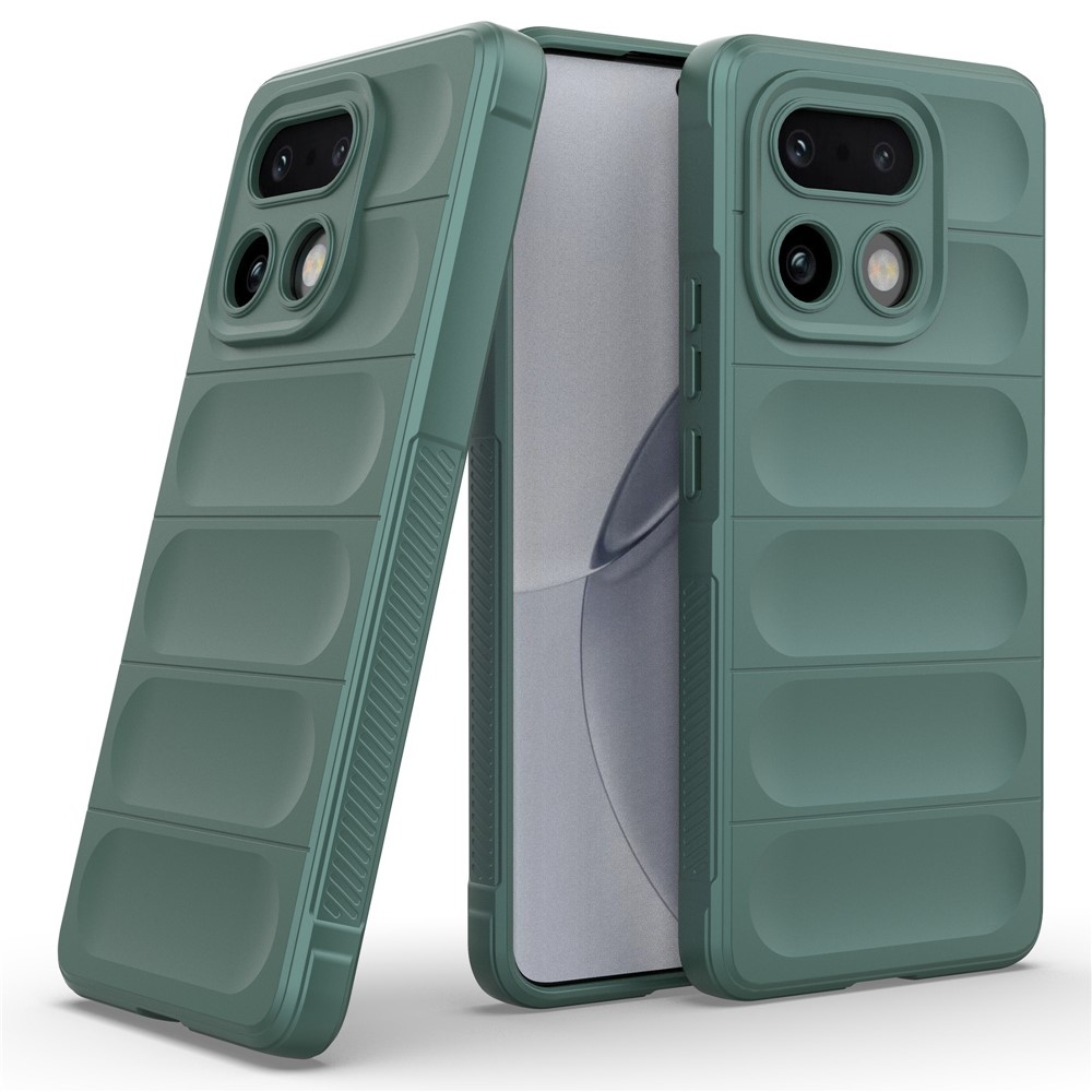 Rugg odolný gelový obal na Realme 16 Pro+ 5G - zelený