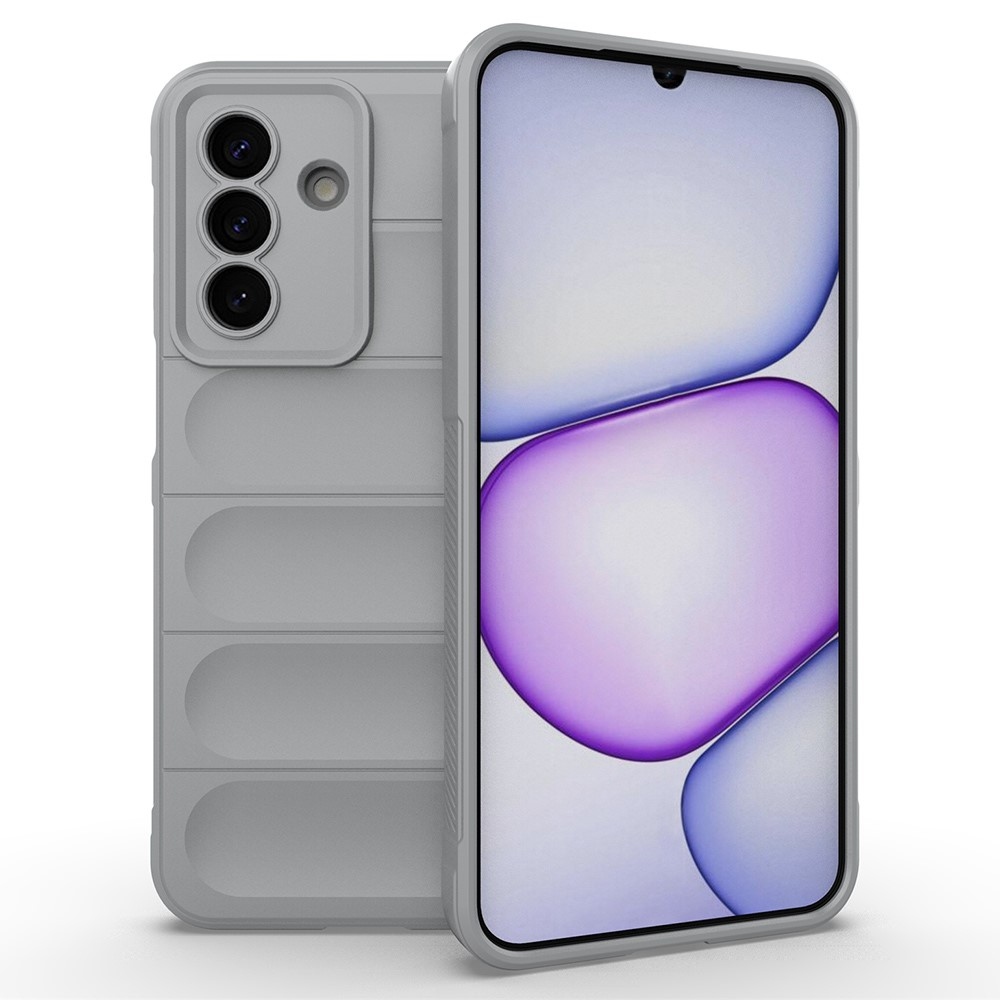 Rugg odolný gelový obal na Samsung Galaxy A27 - světlešedý