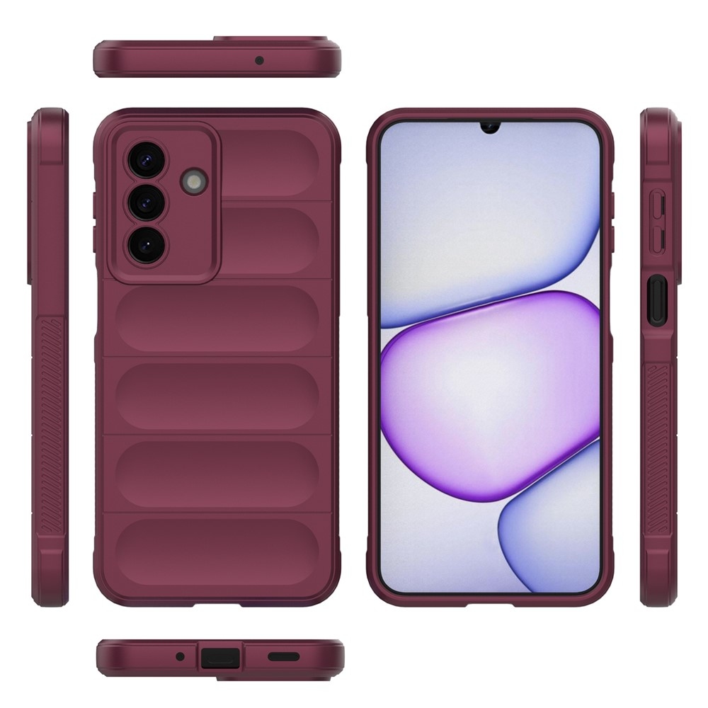 Rugg odolný gelový obal na Samsung Galaxy A27 - vínový