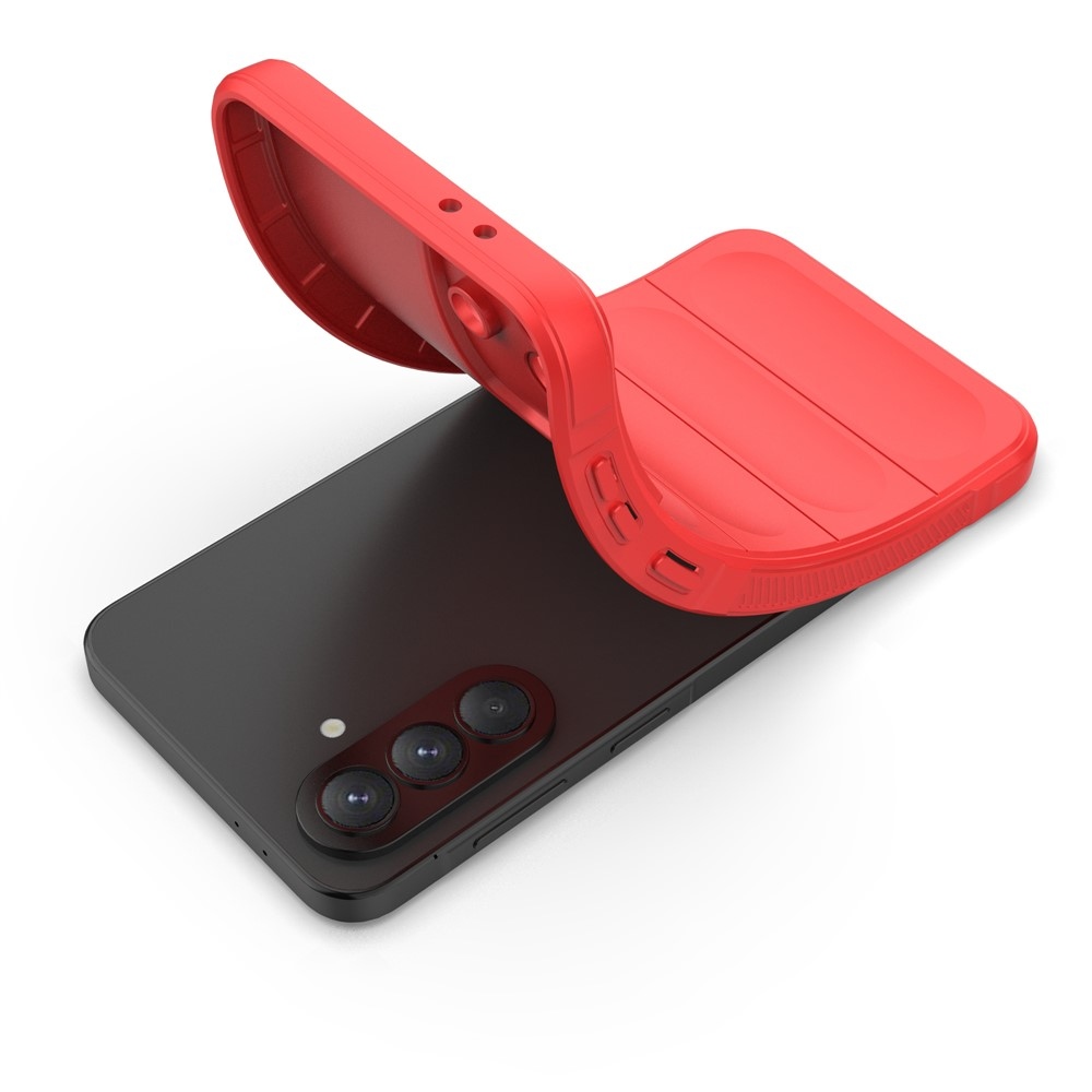 Rugg odolný gelový obal na Samsung Galaxy A37 5G - červený