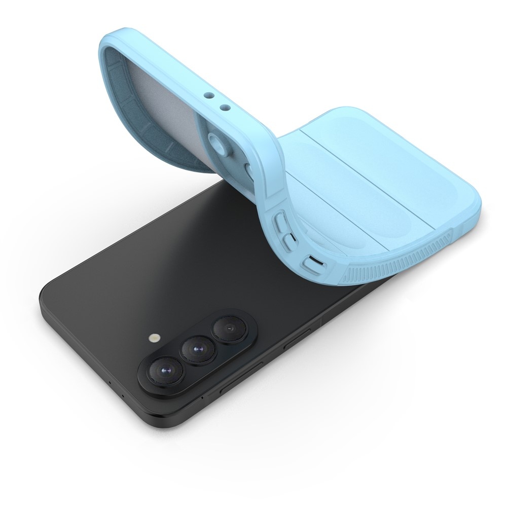 Rugg odolný gelový obal na Samsung Galaxy A37 5G - světlemodrý