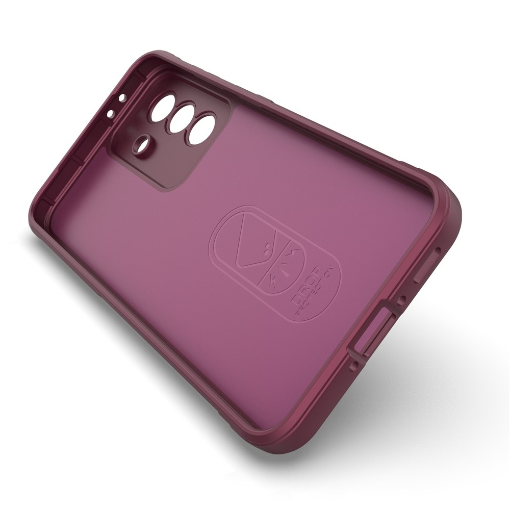 Rugg odolný gelový obal na Samsung Galaxy A37 5G - vínový