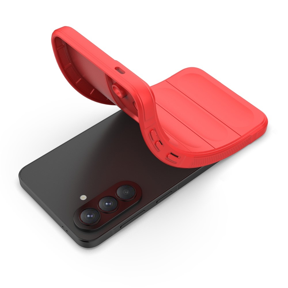 Rugg odolný gelový obal na Samsung Galaxy A57 5G - červený