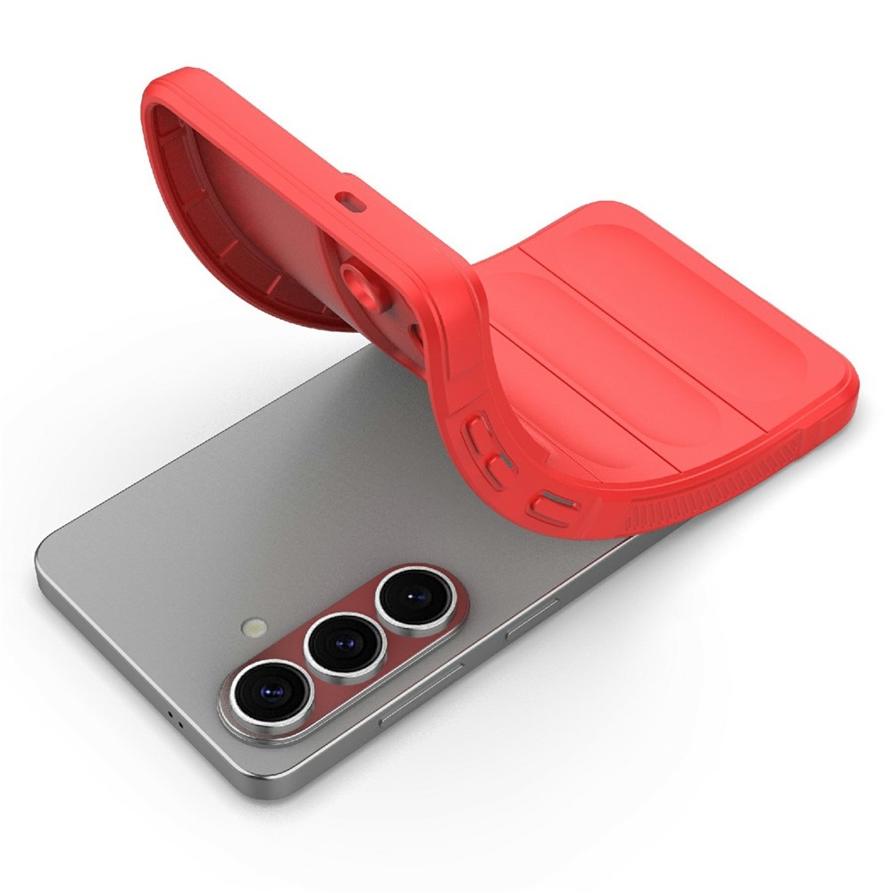 Rugg odolný gelový obal na Samsung Galaxy S26/S26 Pro - červený
