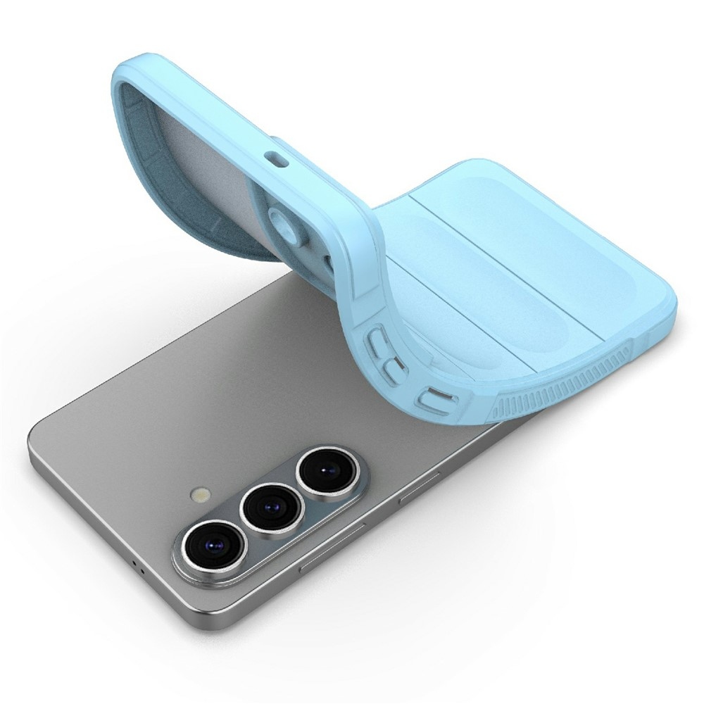 Rugg odolný gelový obal na Samsung Galaxy S26/S26 Pro - světlemodrý