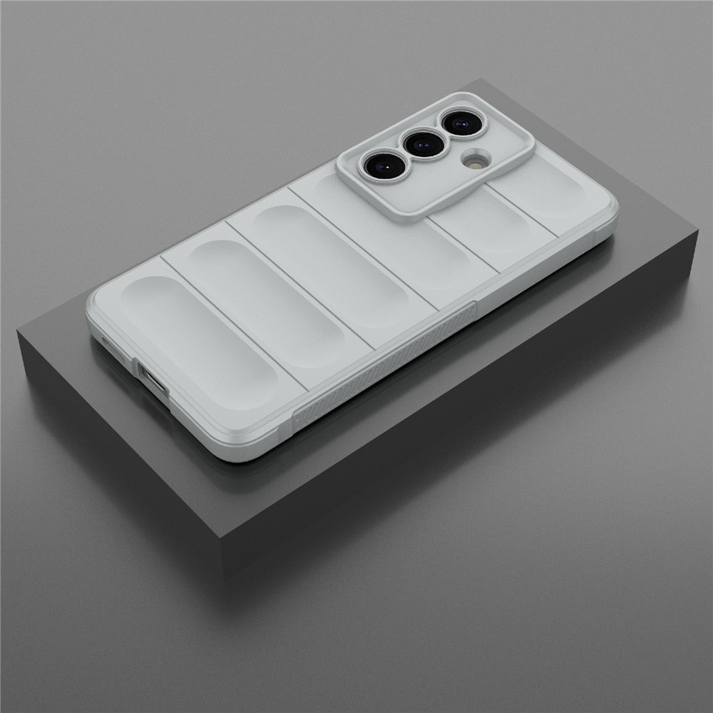 Rugg odolný gelový obal na Samsung Galaxy S26/S26 Pro - světlešedý