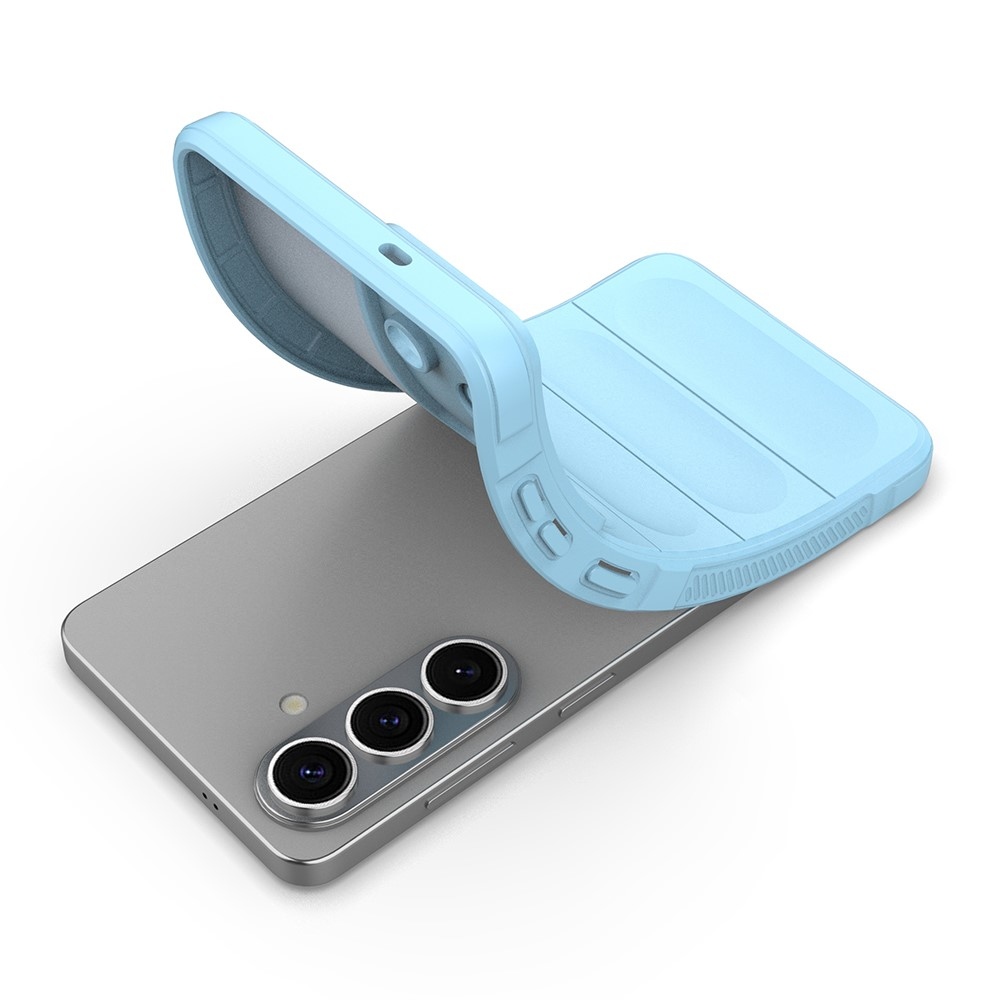 Rugg odolný gelový obal na Samsung Galaxy S26+ - světlemodrý