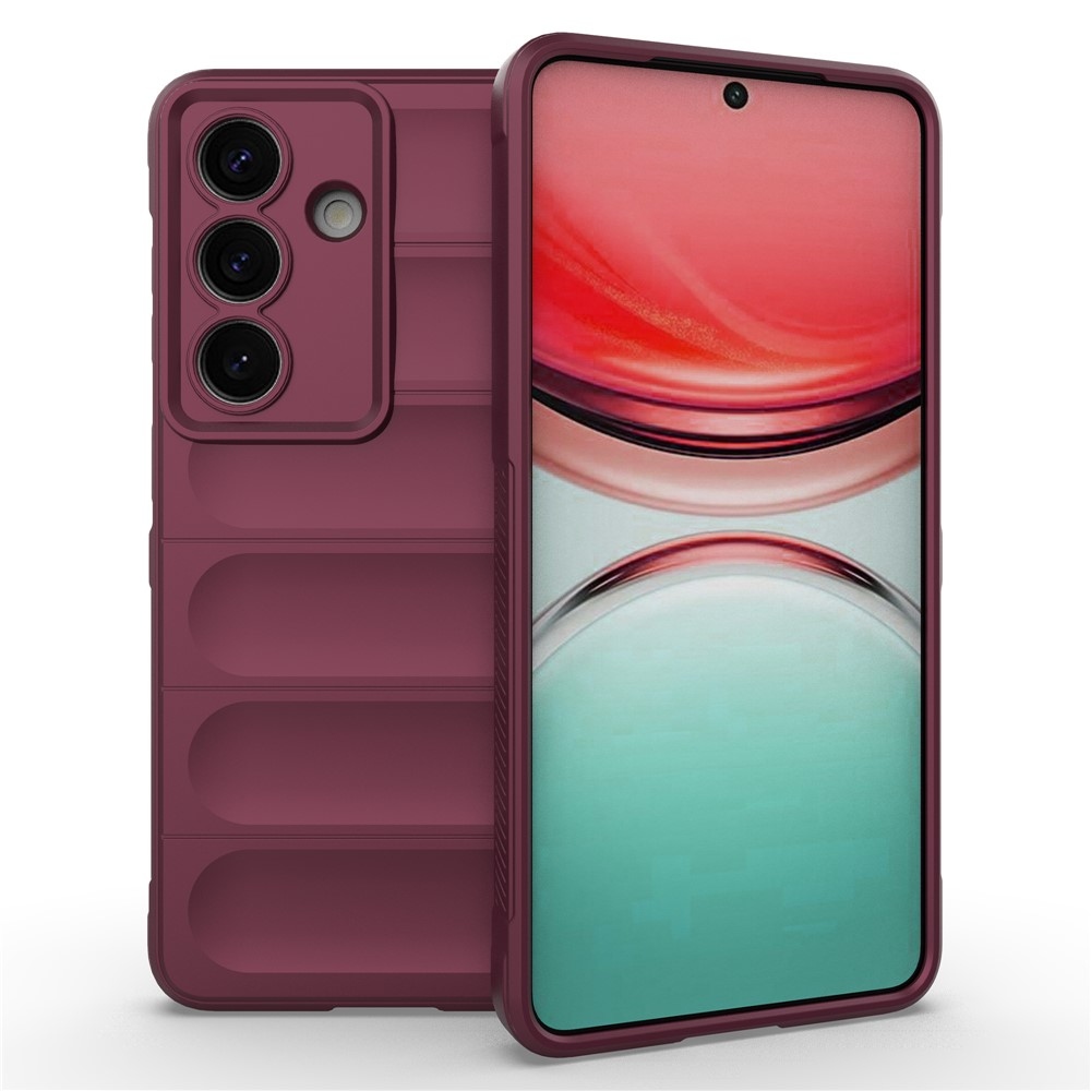 Rugg odolný gelový obal na Samsung Galaxy S26+ - vínový