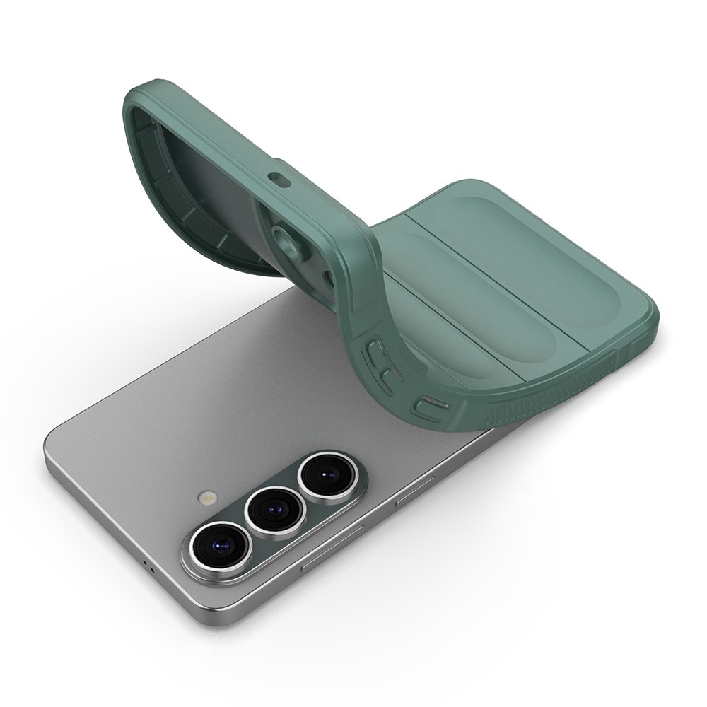 Rugg odolný gelový obal na Samsung Galaxy S26+ - zelený