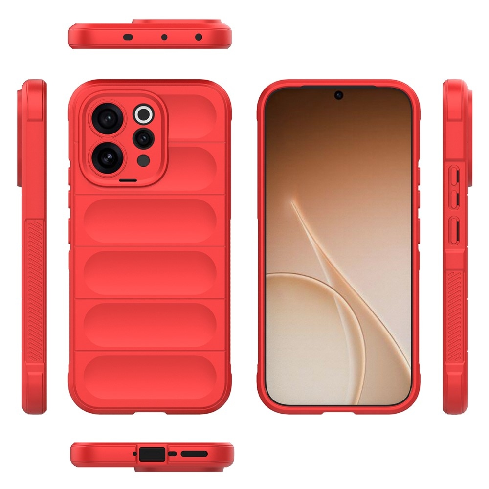 Rugg odolný gelový obal na Vivo V70 5G - červený