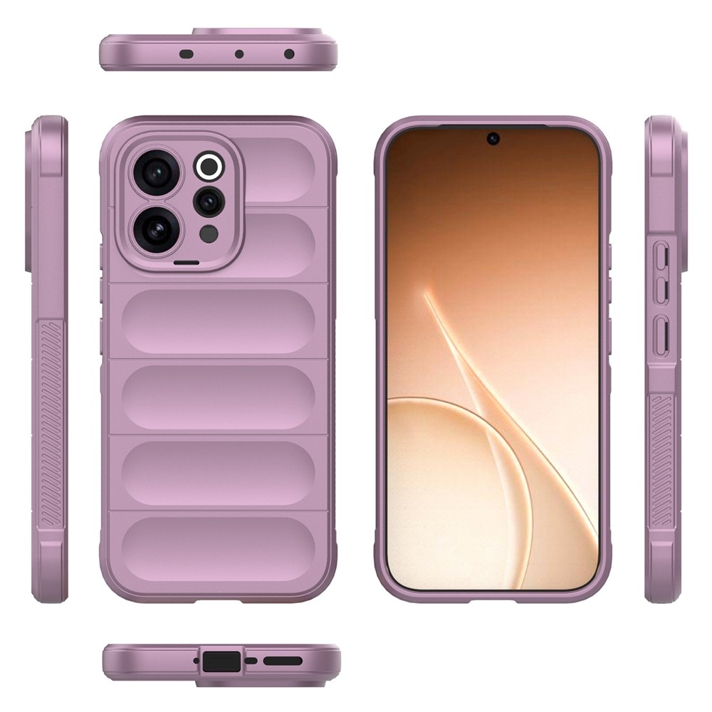 Rugg odolný gelový obal na Vivo V70 5G - světlefialový