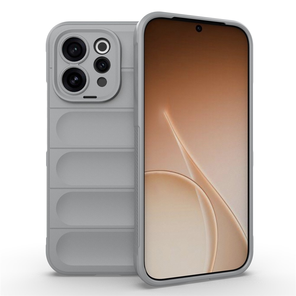 Rugg odolný gelový obal na Vivo V70 5G - světlešedý