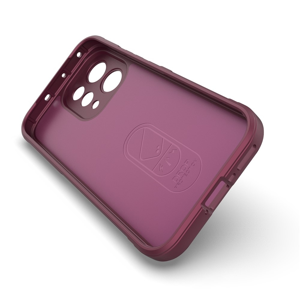 Rugg odolný gelový obal na Vivo V70 5G - vínový