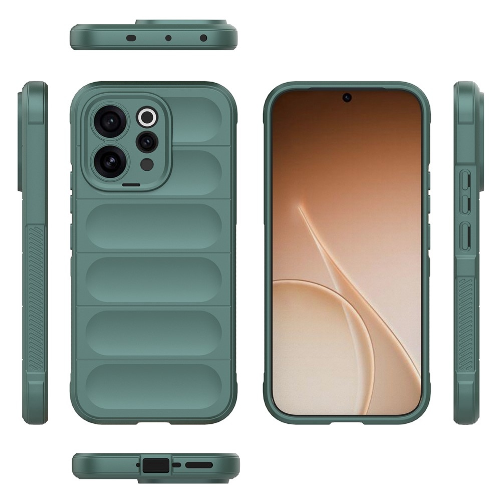 Rugg odolný gelový obal na Vivo V70 5G - zelený