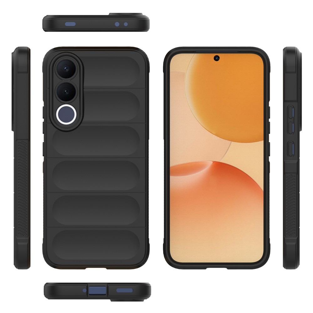 Rugg odolný gelový obal na Vivo V70 FE 5G - černý